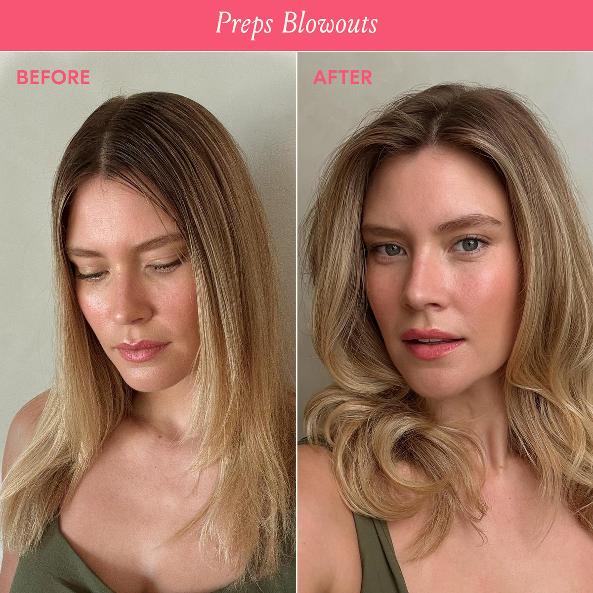DAE defined curls after application showing enhanced pattern and shine
