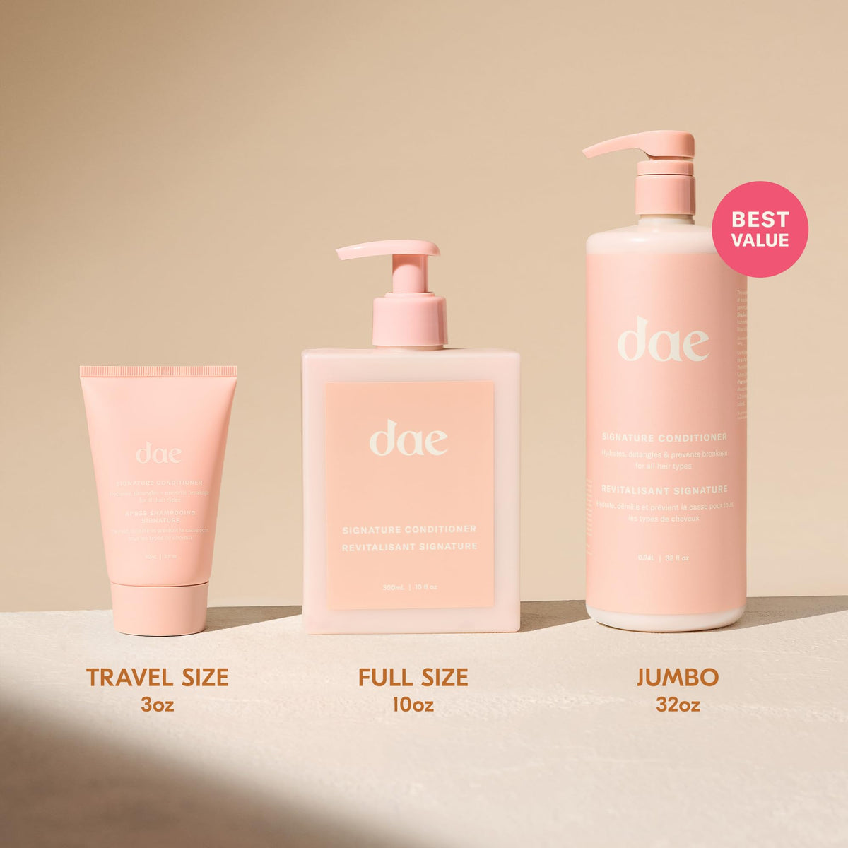 DAE desert botanicals ingredient shot emphasizing natural strengthening