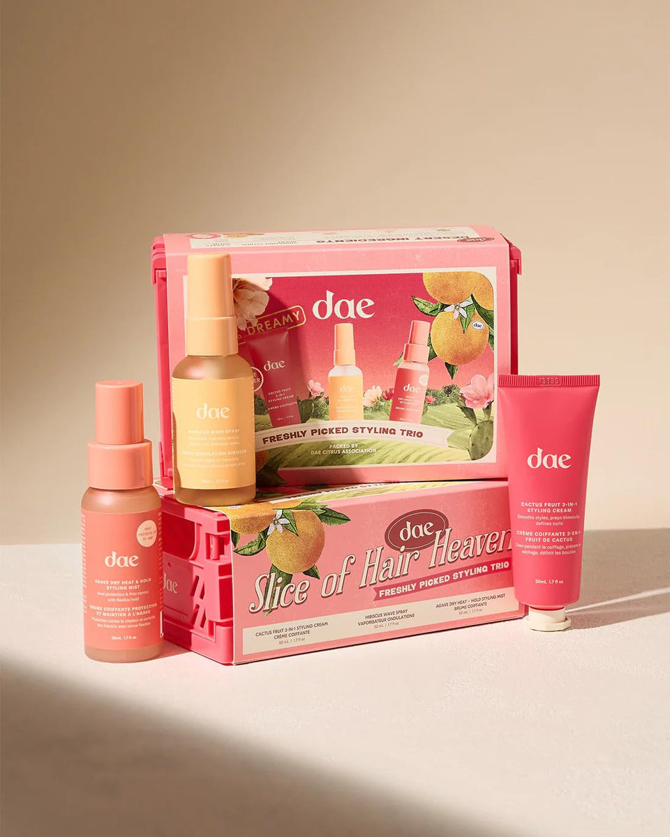 DAE front jar view showing product packaging and clean design benefit