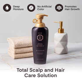 Daeng Gi Meo Ri applied to scalp during massage to soothe itch and reduce dandruff
