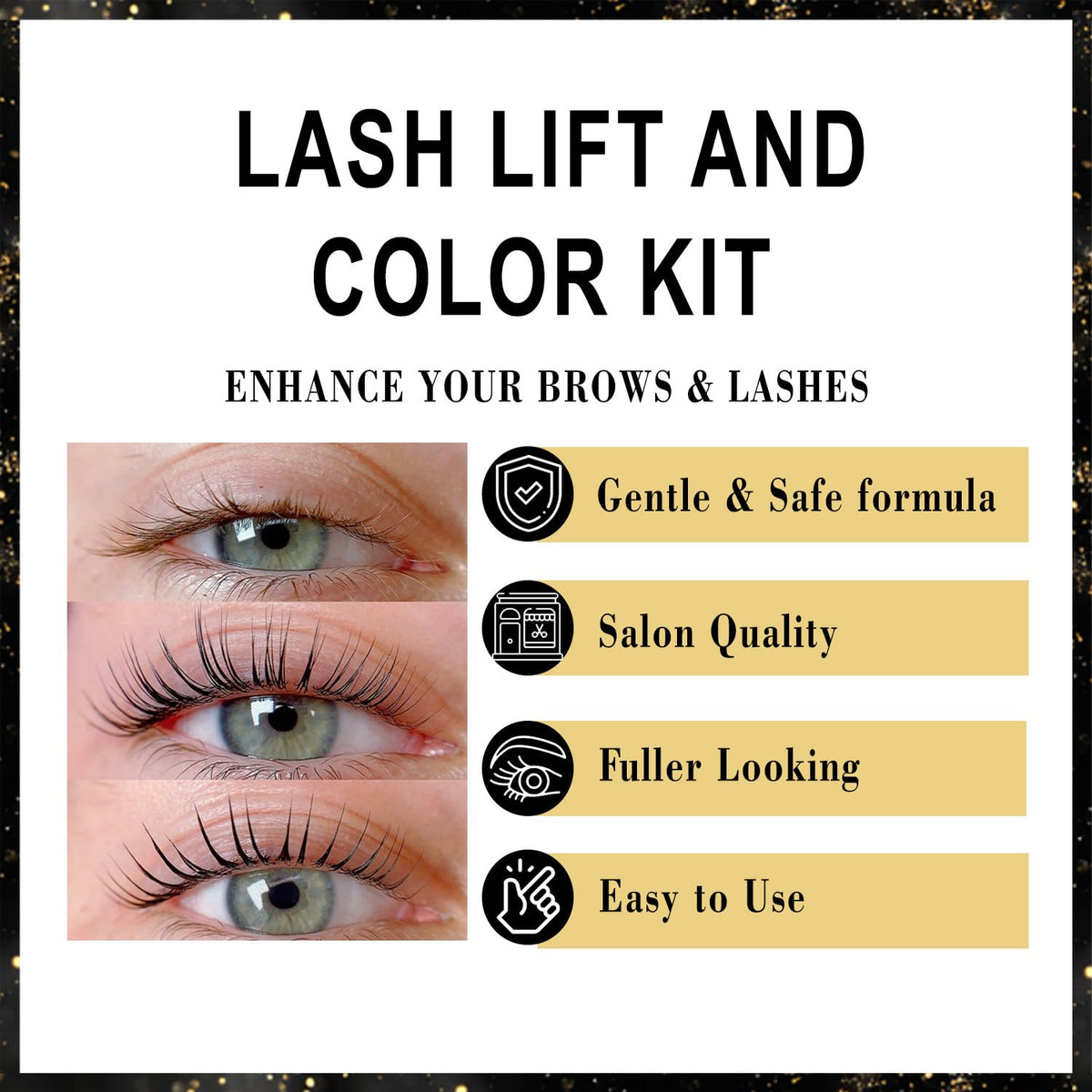 DAHPURE tools applied to lashes showing precise placement and controlled lift