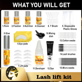 DAHPURE all kit components laid out to show included tools and solutions