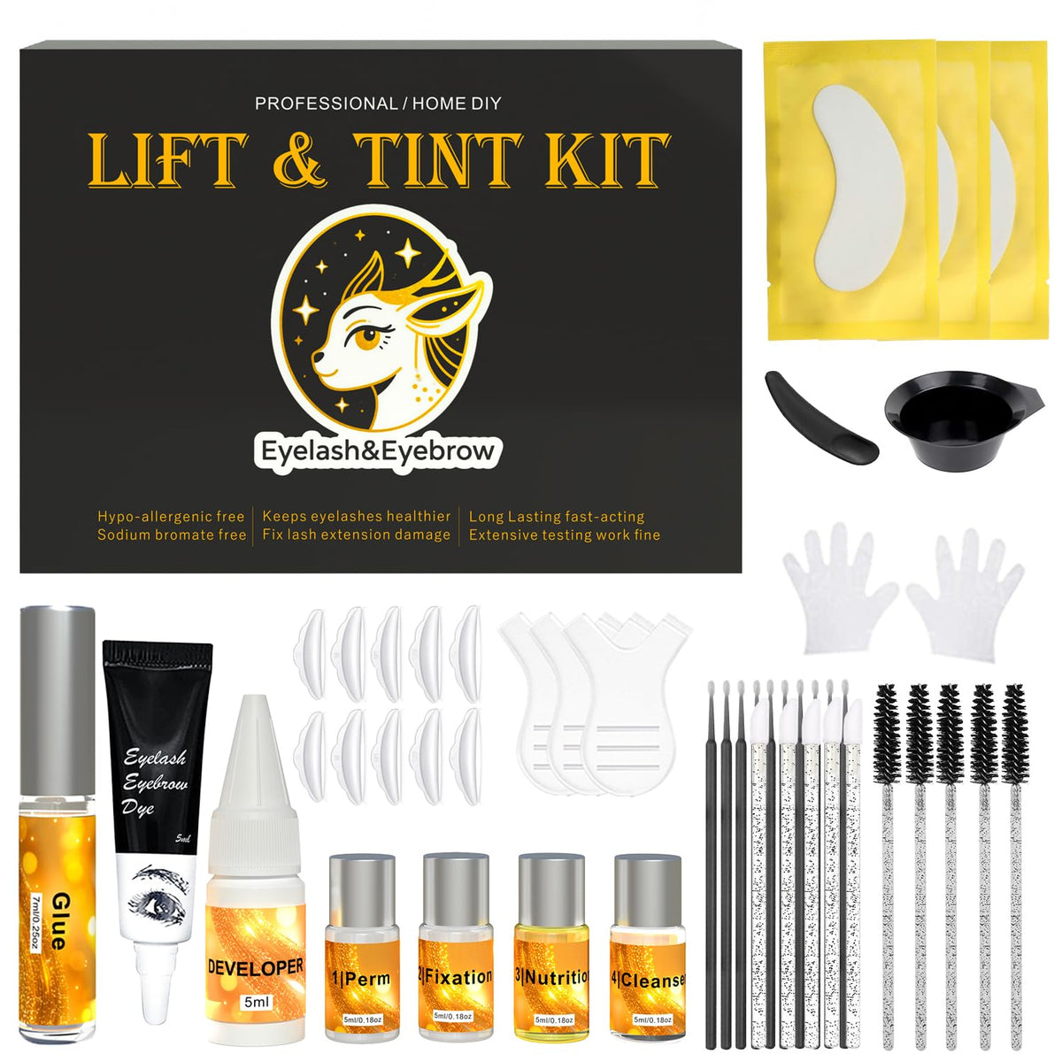 DAHPURE kit front packaging showing contents and branding for quick identification