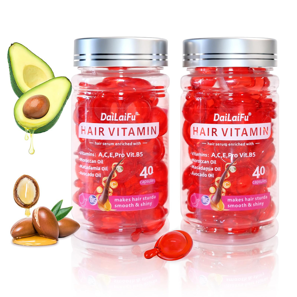 DaiLaiFu front packaging showing 2-pack and 80 capsules, conveys value