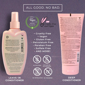 DAILY DOSE mask applied to wet hair in shower delivering deep moisture