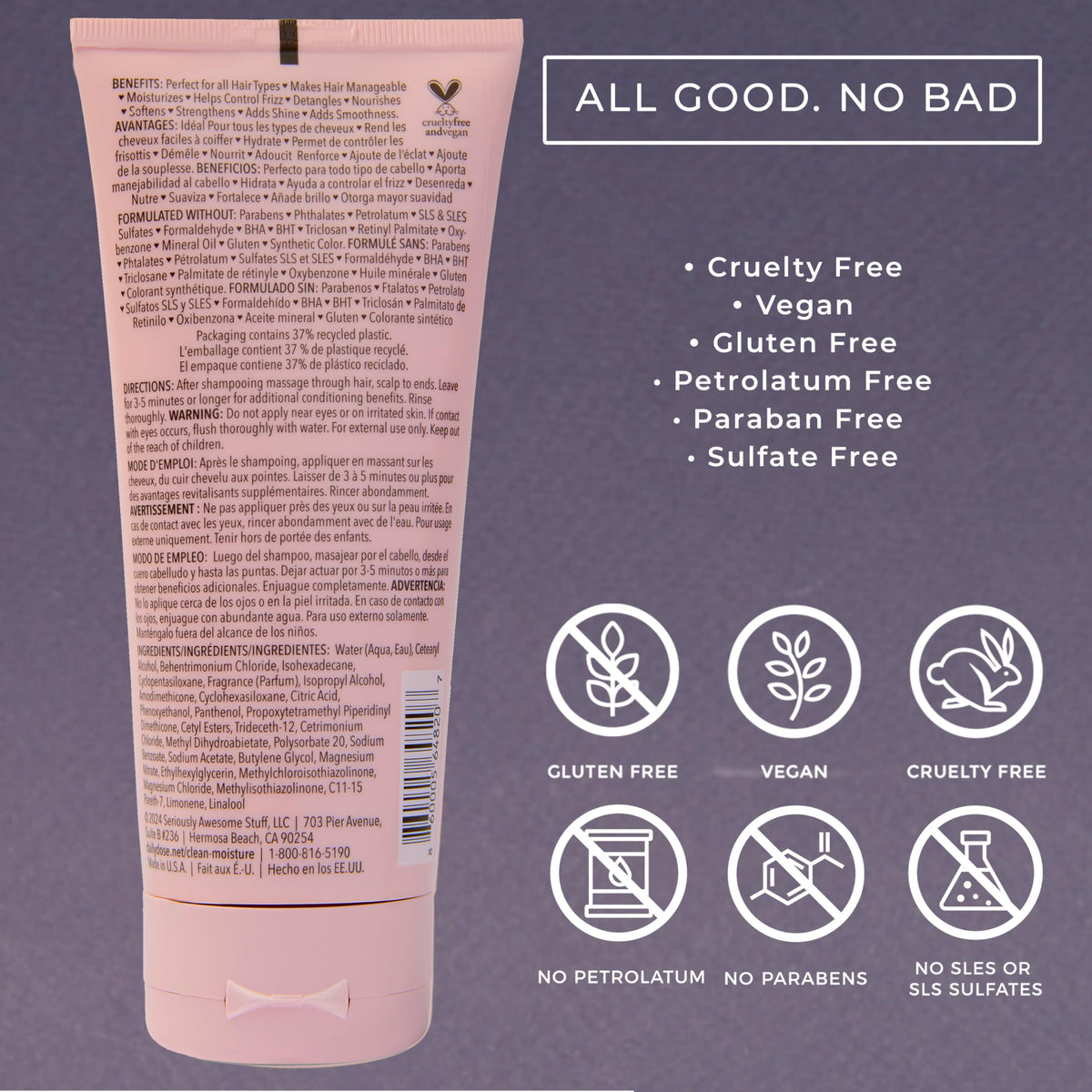 DAILY DOSE open tub with product visible, shows easy scoopable consistency
