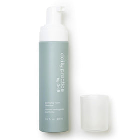 Daily Practice Dr. B front packaging showing 2.7 fl oz bottle benefit travel-ready