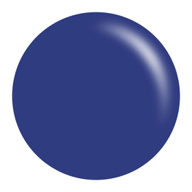 DAISY DND brush stroke close-up showing smooth blue pigment payoff