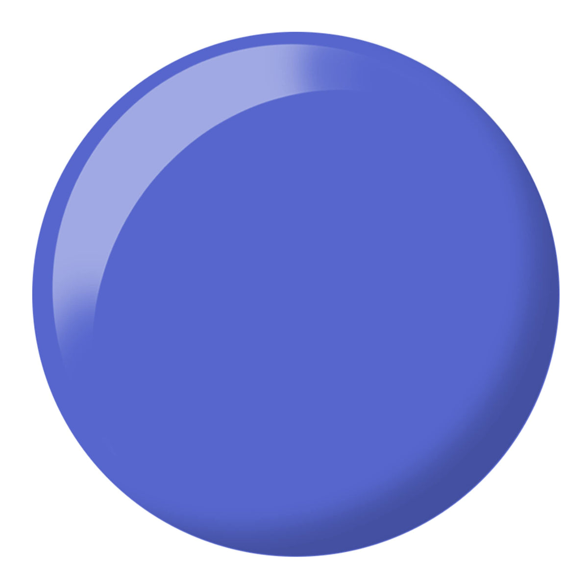 DAISY DND brush stroke texture of blue shade showing smooth, even coverage benefit