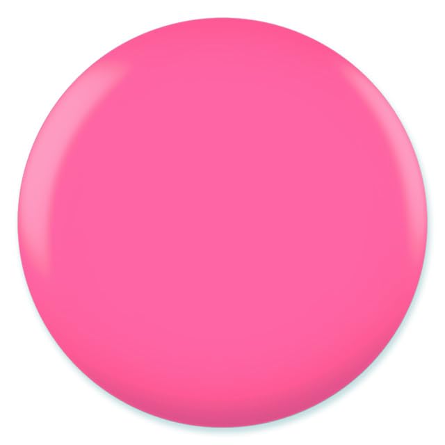 DAISY DND brush stroke of Crayola Pink showing smooth coverage and high pigmentation