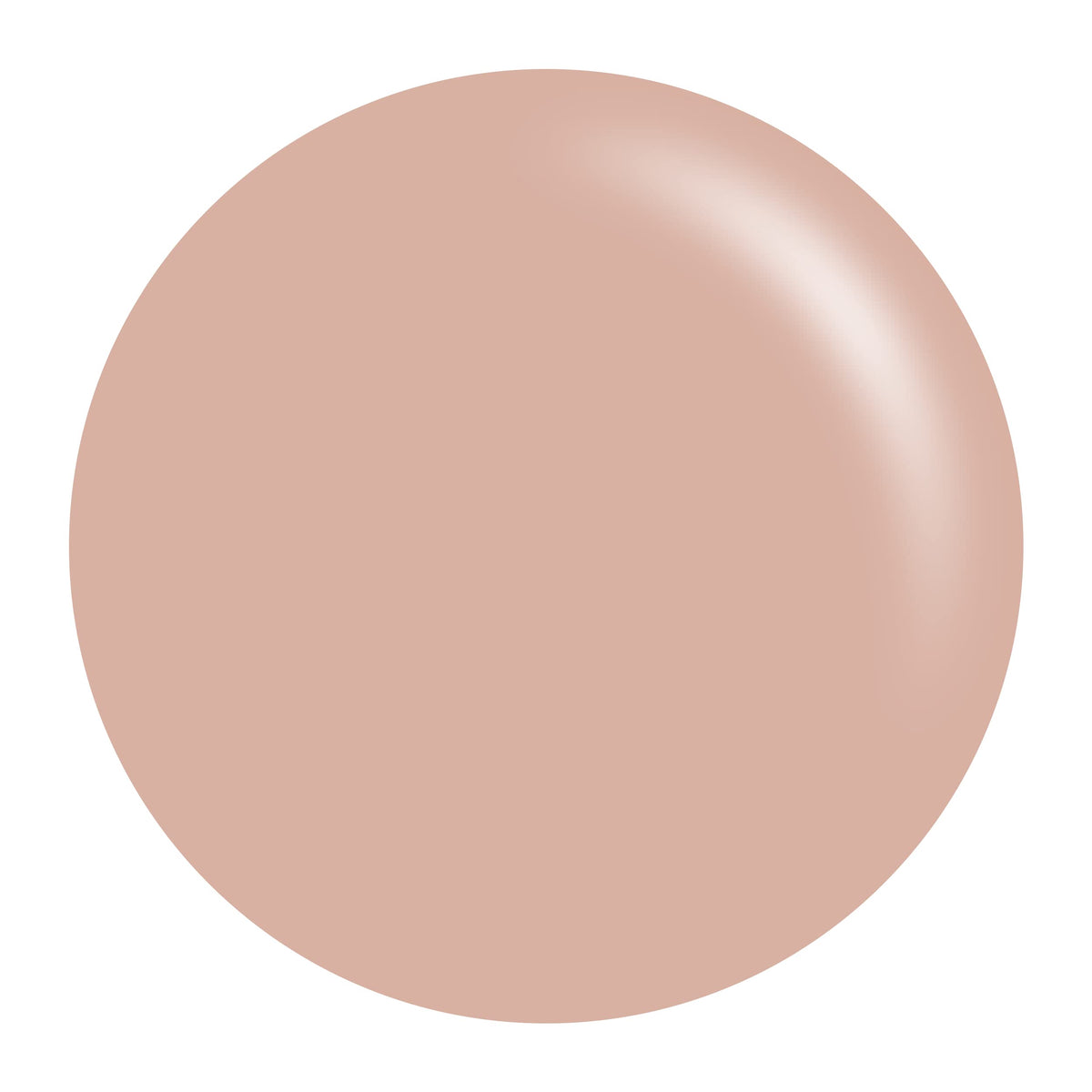 DAISY DND brush stroke of Eggshell #083 displaying smooth pigment payoff