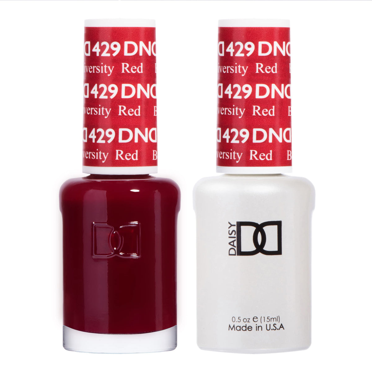 DAISY DND front packaging showing Boston University Red duo and professional appeal
