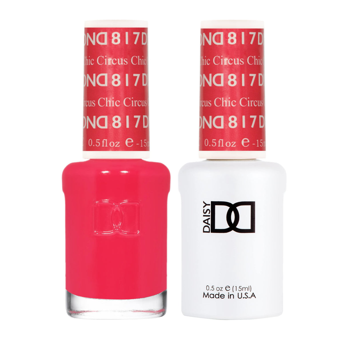 DAISY DND front packaging showing Cirus Chic #817 and color match benefit