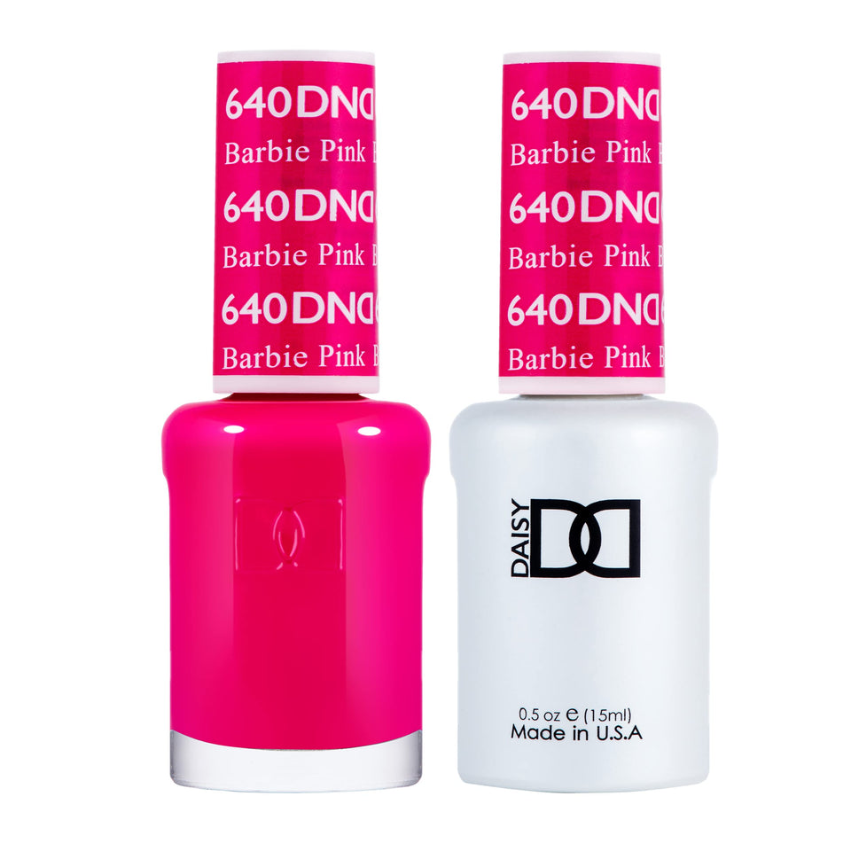 DAISY DND front packaging showing Pink 640 duo, clear color match benefit