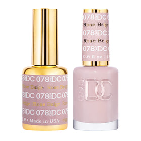 DAISY DND front packaging showing Rose Beige 078 and duo benefit