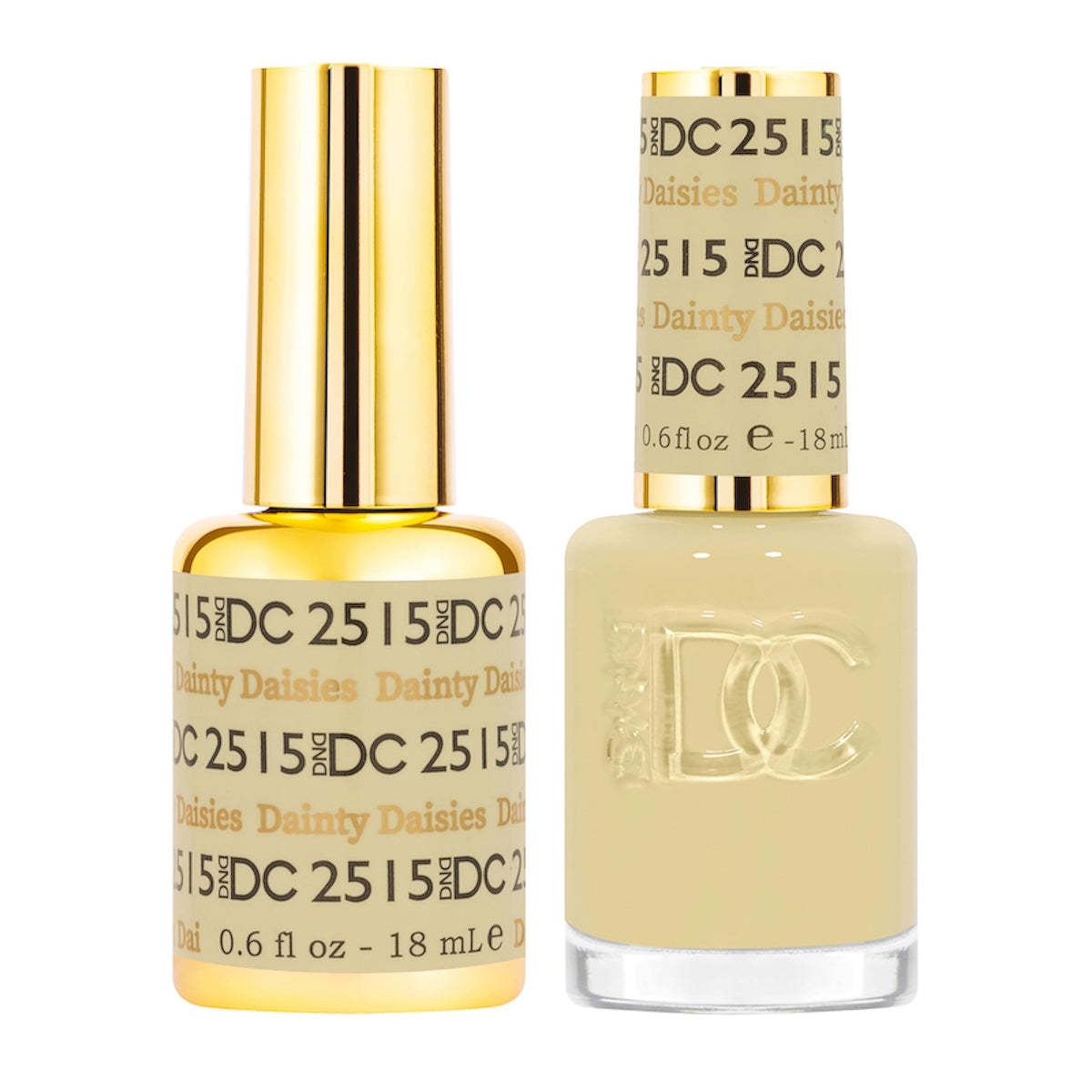 DAISY DND front packaging showing both gel and lacquer for coordinated application