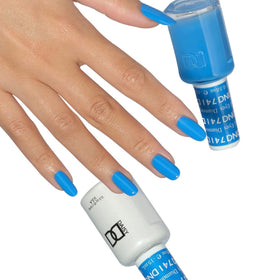 DAISY DND gel bottle close-up label highlighting shade identification