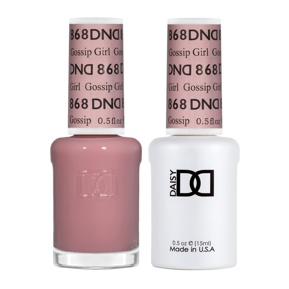 DAISY DND front packaging showing the matched gel and lacquer duo