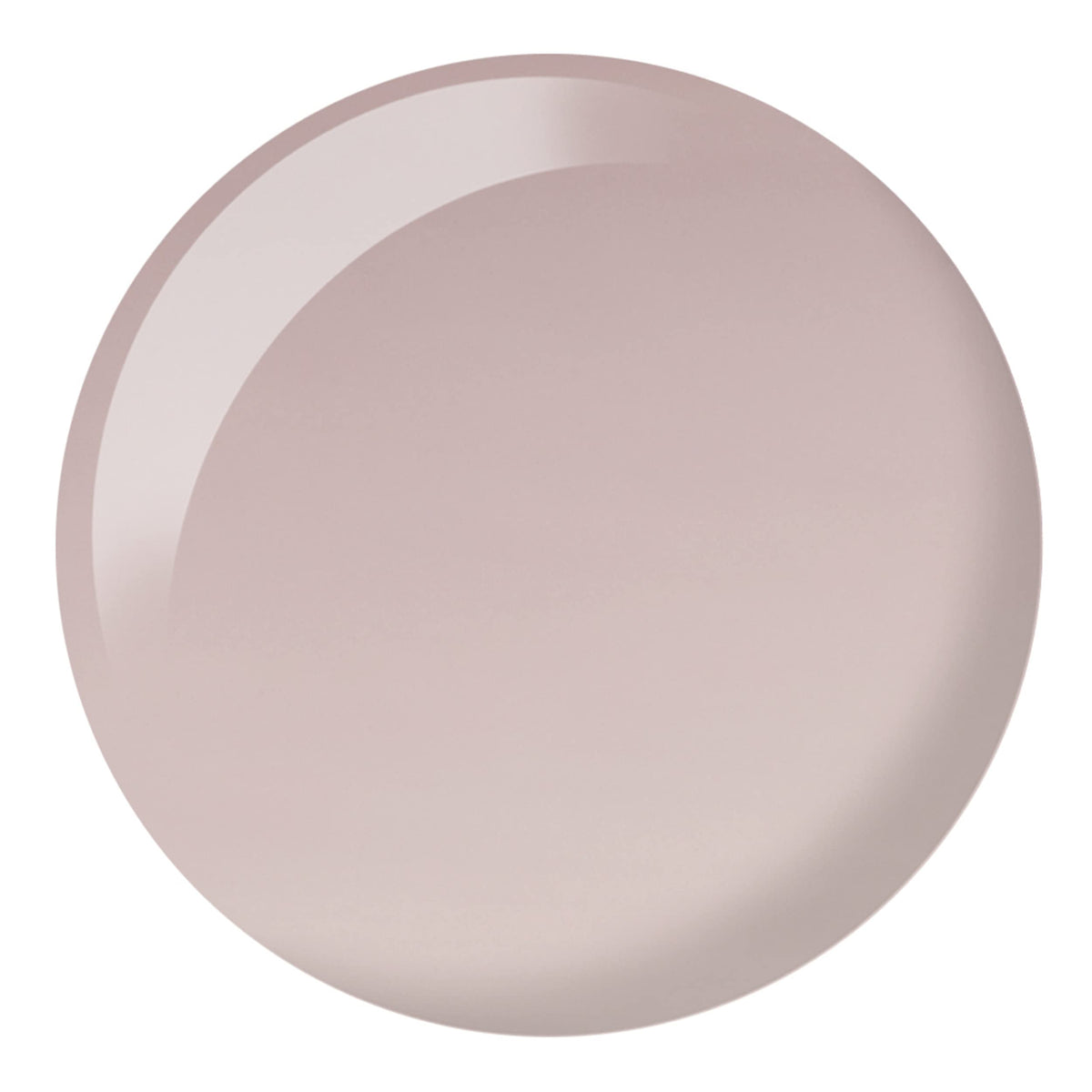 DAISY DND lacquer brush stroke showing even coverage benefit