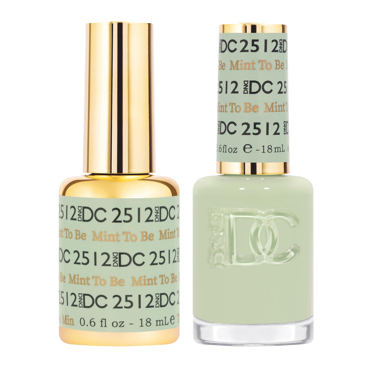 DAISY DND front packaging showing both gel and lacquer, easy matching shade