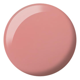 DAISY DND swatch on nail tip showing sheer rosy-red finish