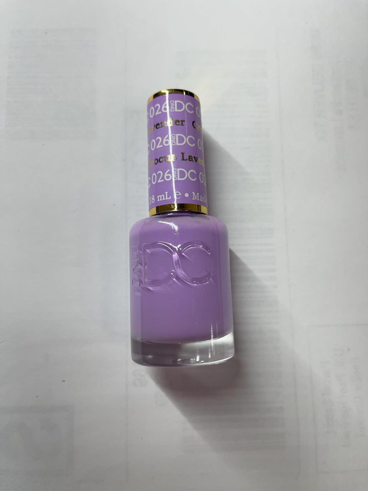DAISY DND before and after comparison of dry lacquer vs cured gel finish