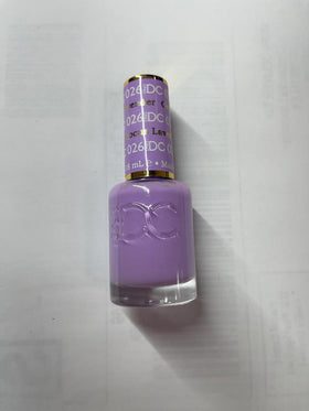 DAISY DND before and after comparison of dry lacquer vs cured gel finish