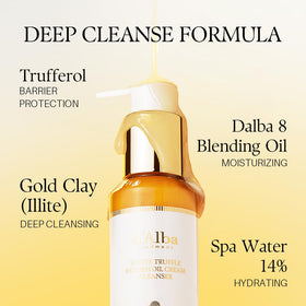 d'alba Piedmont cleanser staged in bathroom suggesting gentle daily routine