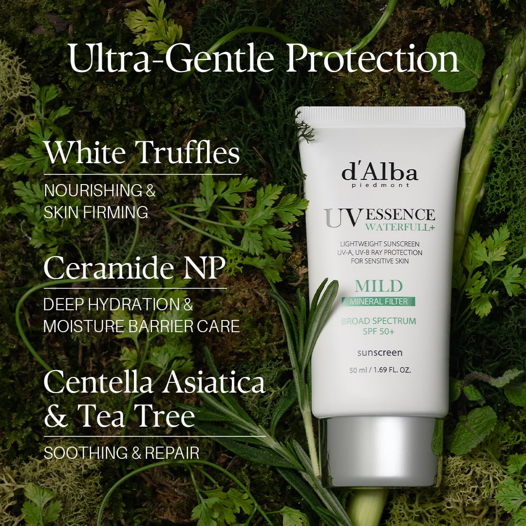 d'alba Piedmont applied under foundation showing smooth layering for makeup benefit
