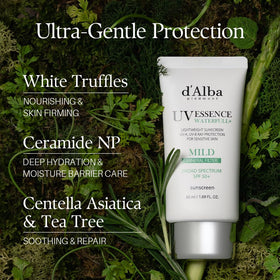 d'alba Piedmont applied under foundation showing smooth layering for makeup benefit