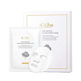 d'alba Piedmont front packaging showing five vegan sheet masks for hydration