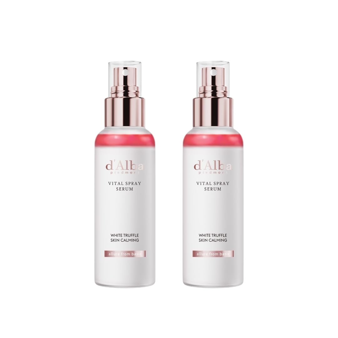 d'alba Piedmont front packaging showing clean bottle and calming benefit