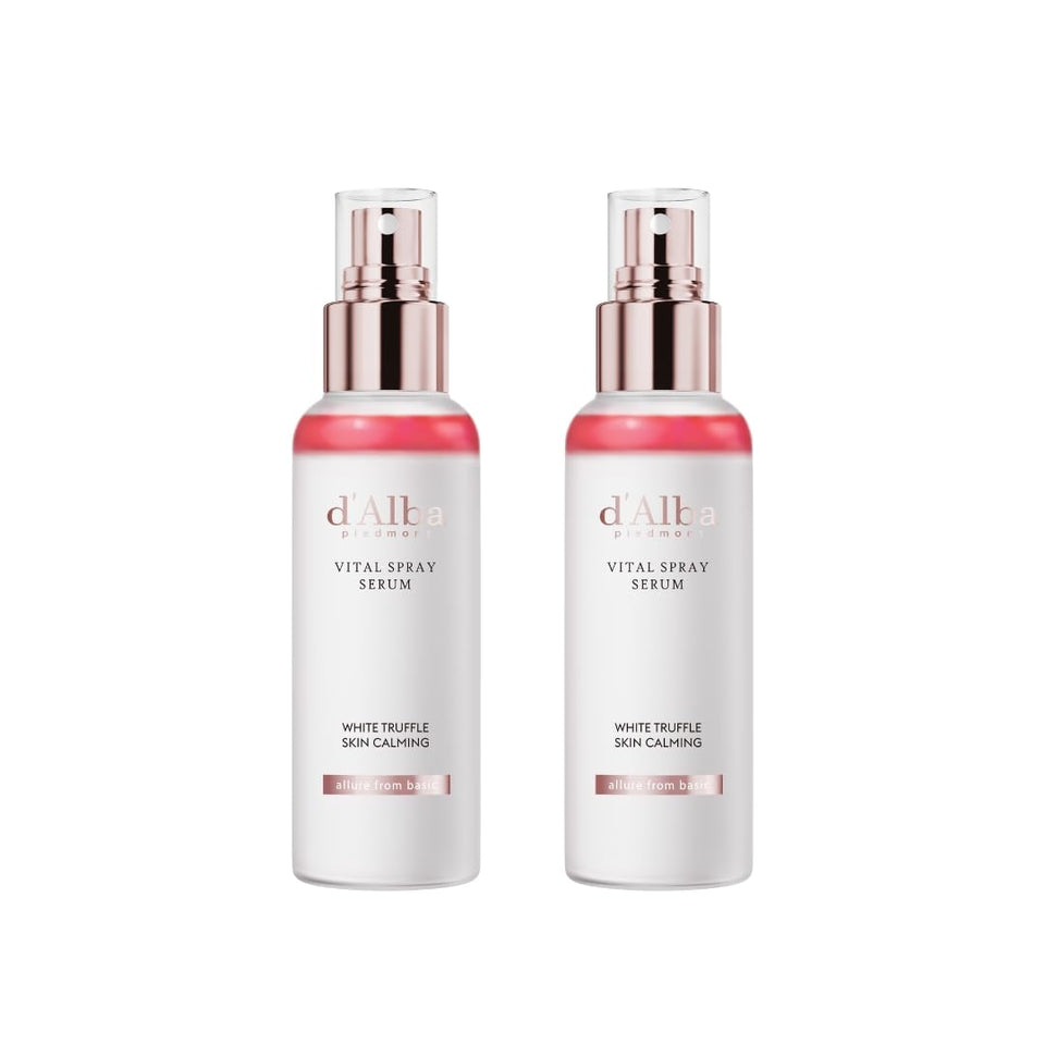 d'alba Piedmont front packaging showing clean bottle and calming benefit