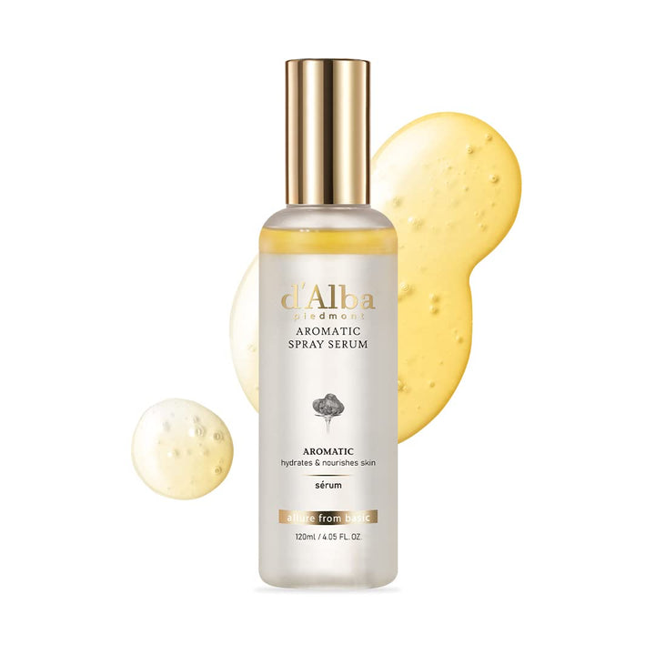 d'alba Piedmont front packaging showing bottle and branding for elegant hydration