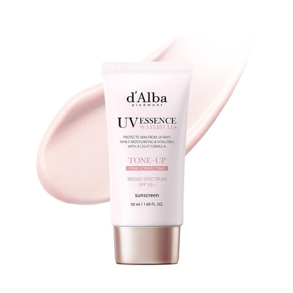d'alba Piedmont front packaging showing SPF 50+ benefit and bottle design