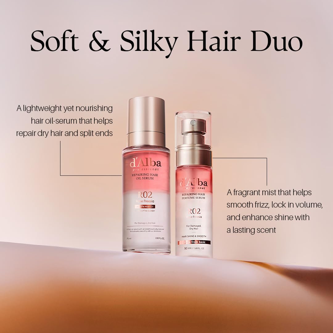 d'alba Piedmont oil-serum texture close-up showing lightweight absorption