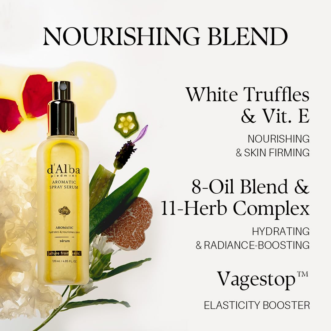 d'alba Piedmont hand serum being rubbed into hands to soften and nourish skin