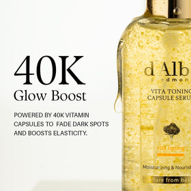 d'alba Piedmont Damask Rose Water ingredient bottle highlighting hydration benefits
