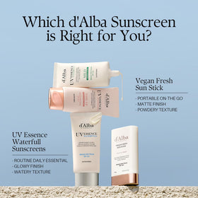 d'alba Piedmont label close-up showing SPF 50+ and ingredient clarity