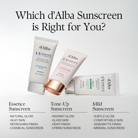 d'alba Piedmont lifestyle bag and sunscreen ready-for-day protection
