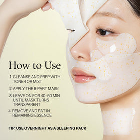 d'alba Piedmont masks staged in bathroom setting suggesting relaxing self-care