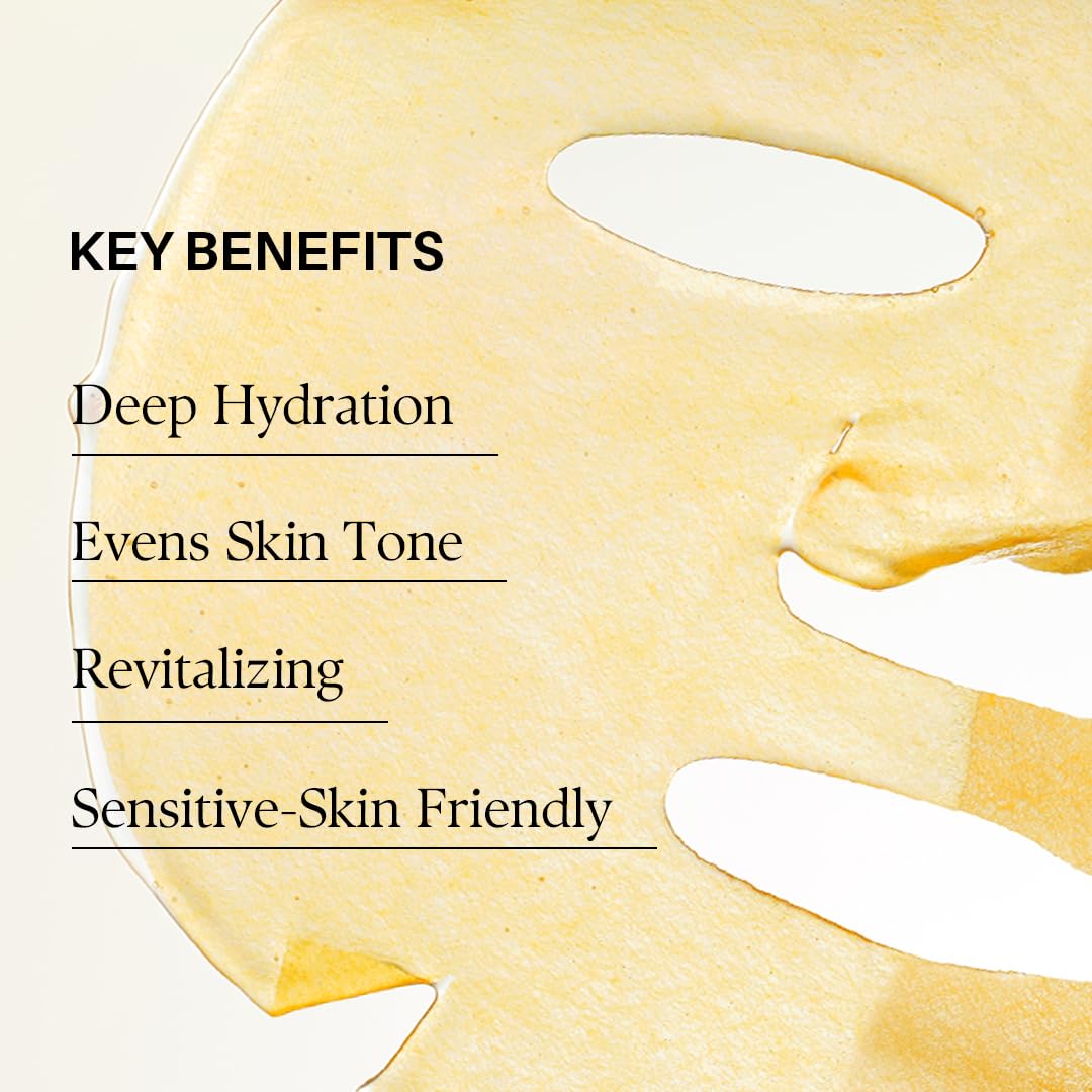 d'alba Piedmont mask applied on model demonstrating full-face adherence