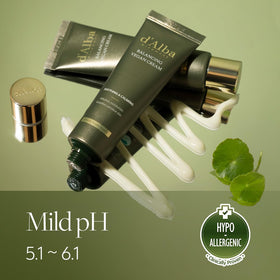 d'alba Piedmont pump dispensing a drop highlighting hydrating formula