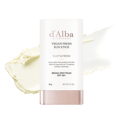 d'alba Piedmont sun stick front packaging showing compact travel-ready design