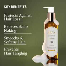 d'alba Piedmont foam lather texture demonstrating gentle cleansing action