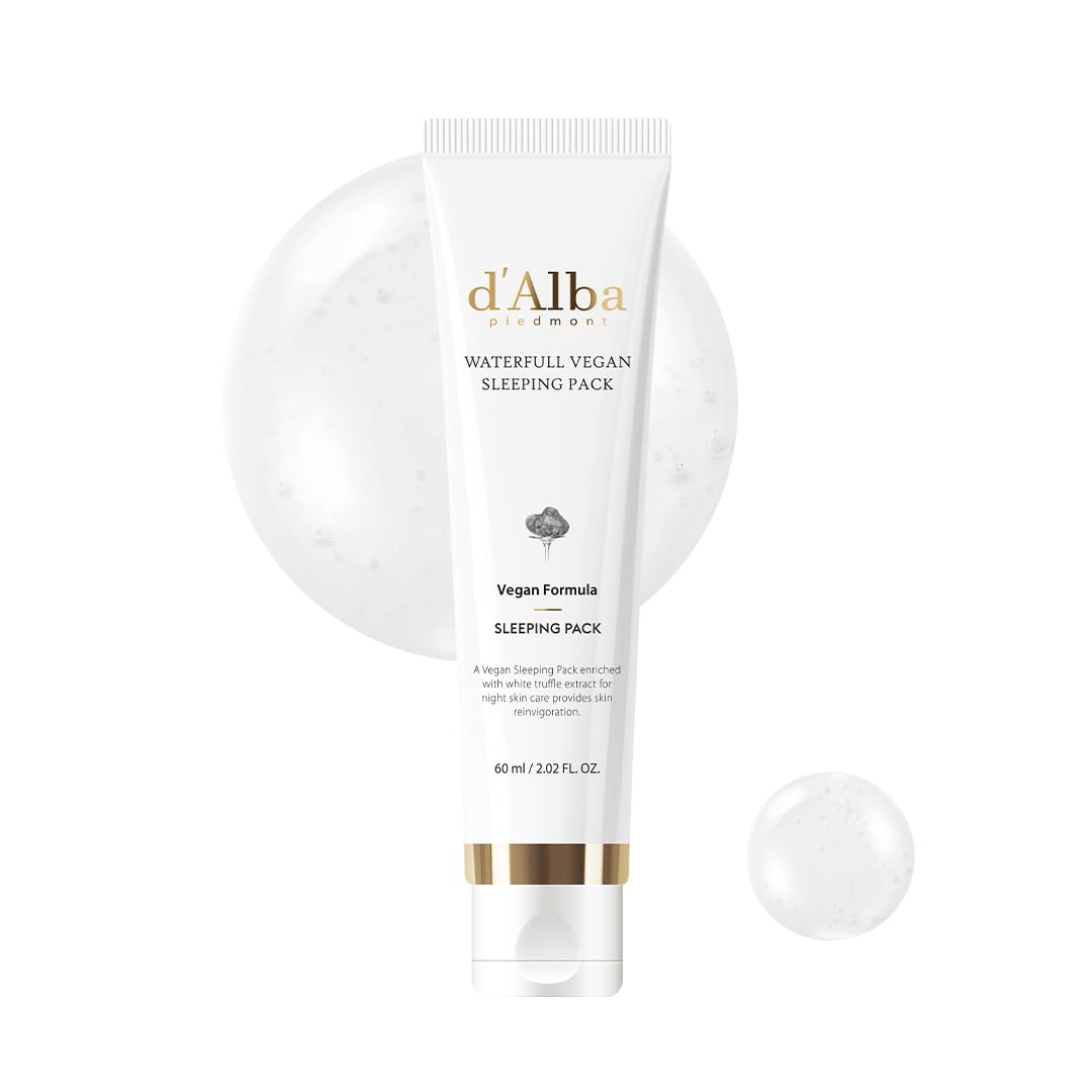 d'alba Piedmont front tube view showing compact travel-friendly packaging and hydration benefit