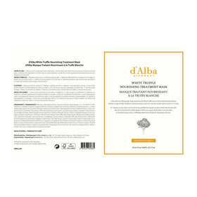 d'alba Piedmont mask on vanity with towel depicting a calming self-care moment