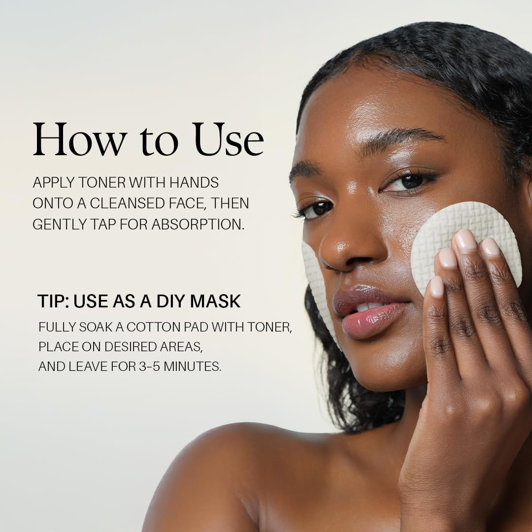 d'alba Piedmont model with dewy skin showcasing glass-skin benefit