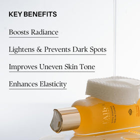 d'alba Piedmont bottle on bathroom shelf demonstrating daily routine use