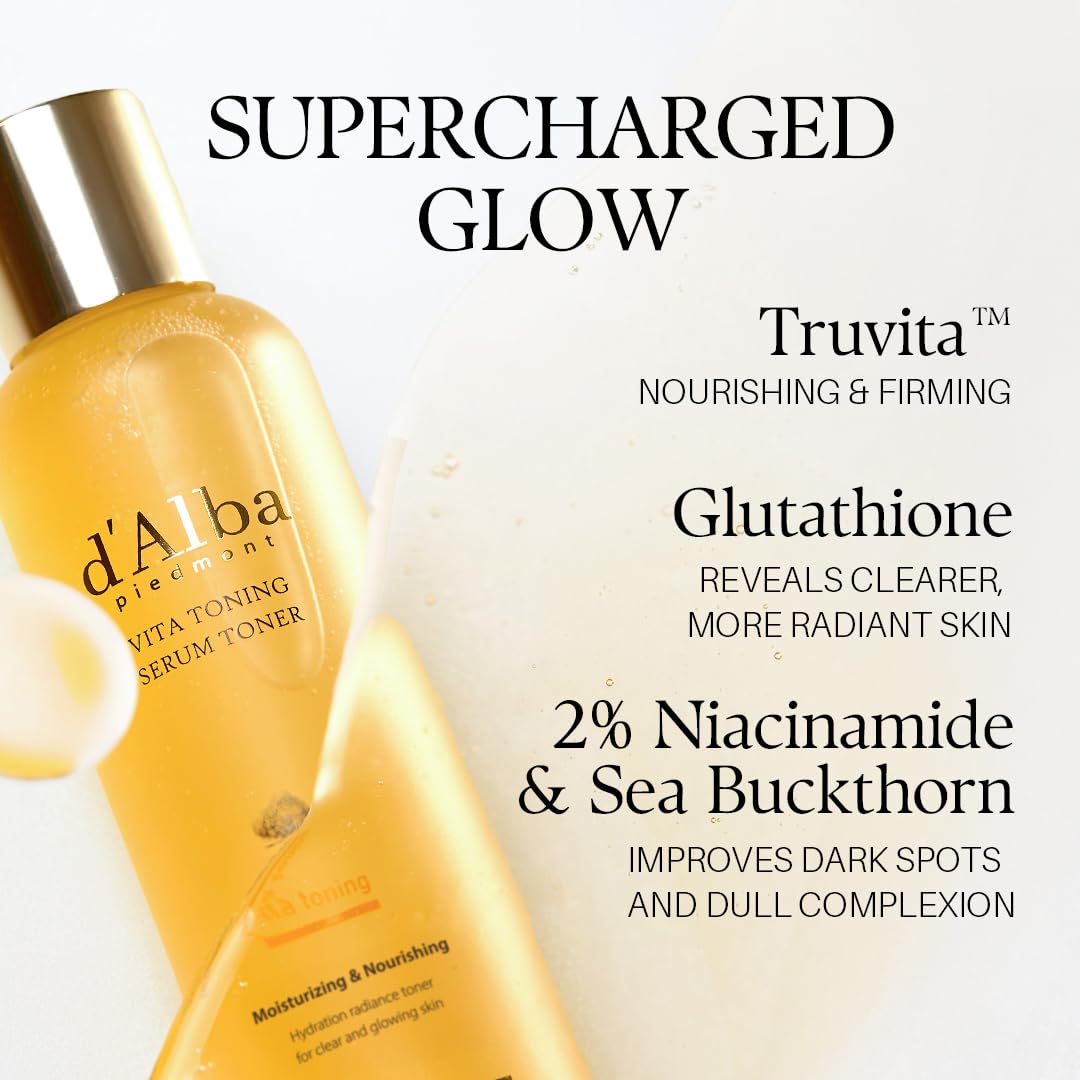 d'alba Piedmont with white truffle and vitamins flatlay showing natural actives